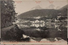 St. MORITZER-SEE -  Promenade von der Meierei