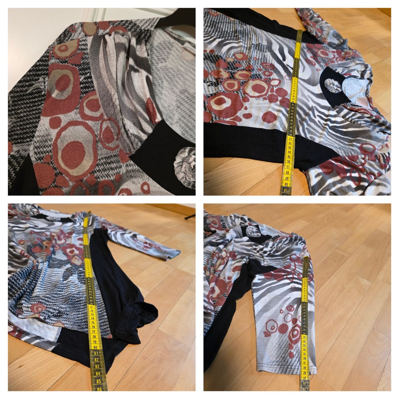 Camicette: Viskose Bluse Gr. 50 figurformend – Usato da Wald ZH venduto da CapLux 4