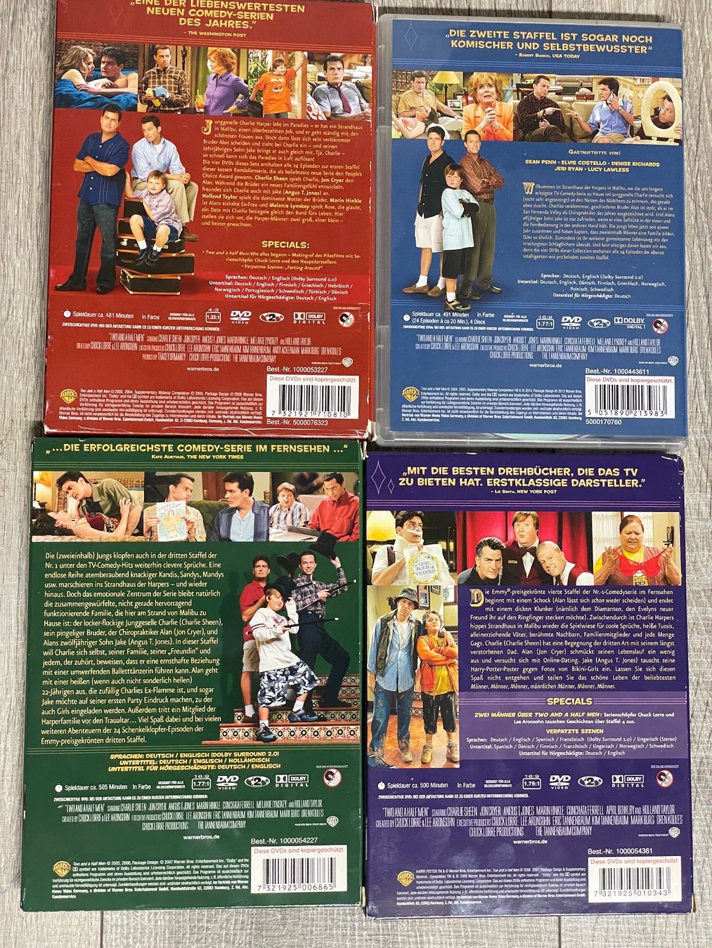 Tutti i DVDs: Two and a Half Men – Usato da Muri b. Bern venduto da AdidasCollector 7