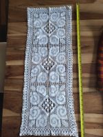 Tischläufer, weiss, Vintage, 85 x 33 cm