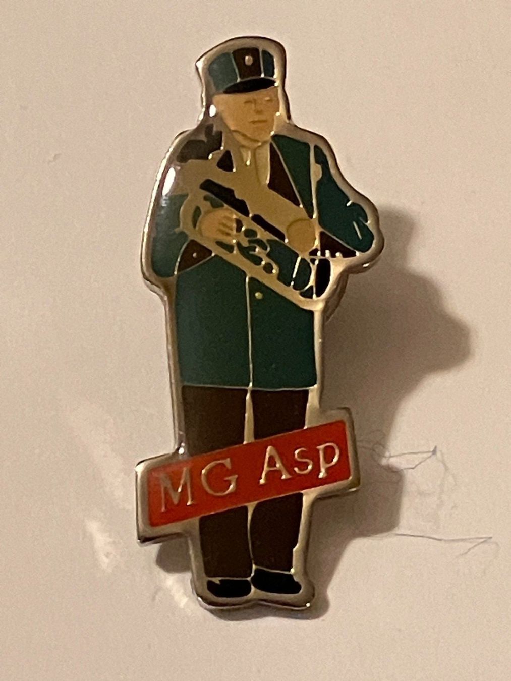 Placchette & Badge: 1 Pin Musikgesellschaft Asp – Usato da Basel venduto da djwwpp