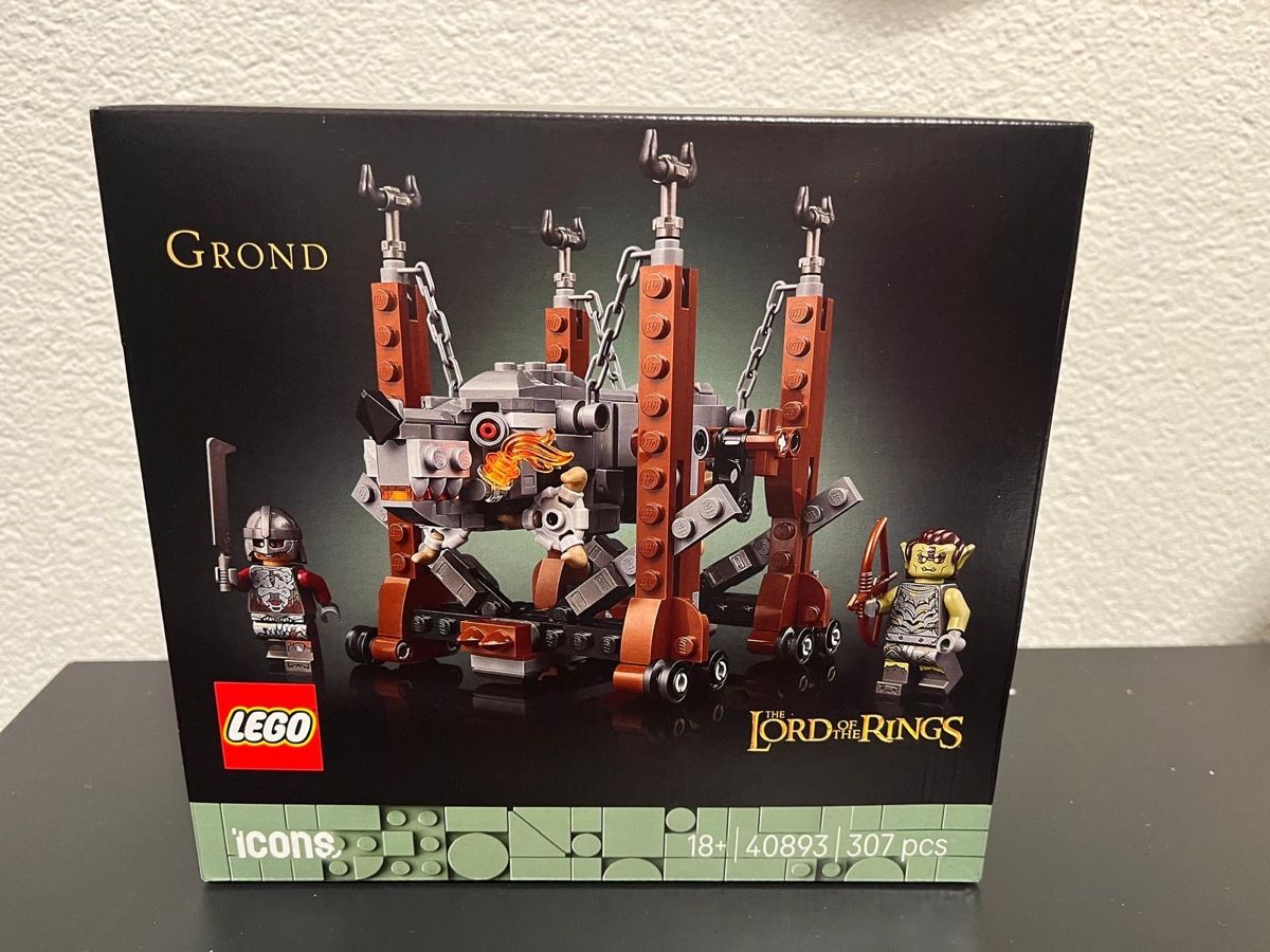 Lego Kit di costruzioni: 40893 Grond Battering Ram GWP - NEU VERSIEGELT + Exkl. Orc – Nuovo e nell'imballaggio originale da Siebnen venduto da art_7fhv
