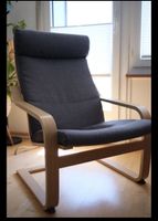 POÄNG Sessel Dunkelgrau