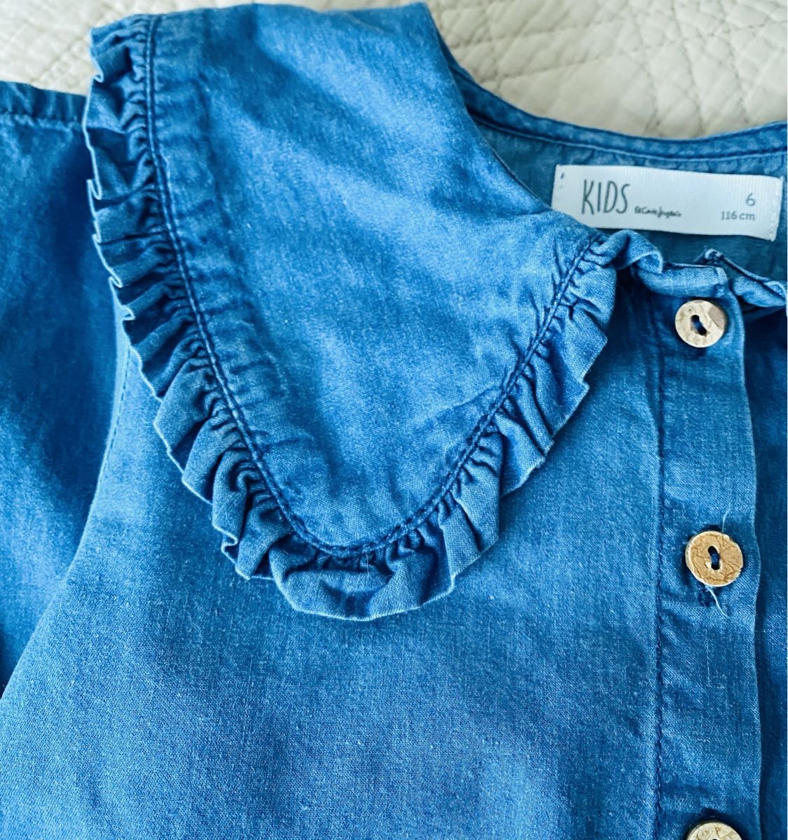 Camicette, T-shirt & Top: Blouse jeans 6 ans – Usato da Clarens venduto da Piluka 1