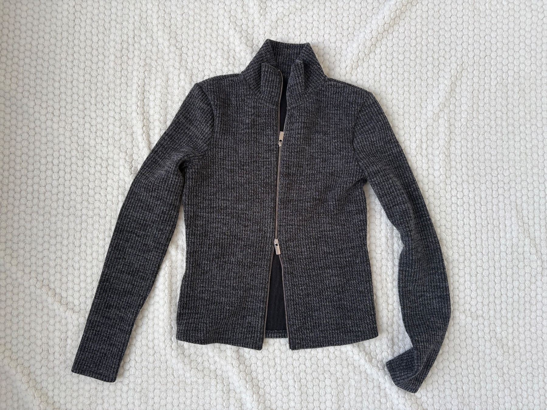 Jacken: jacket grise côtelée – Gebraucht aus Sorens von ma.stlz