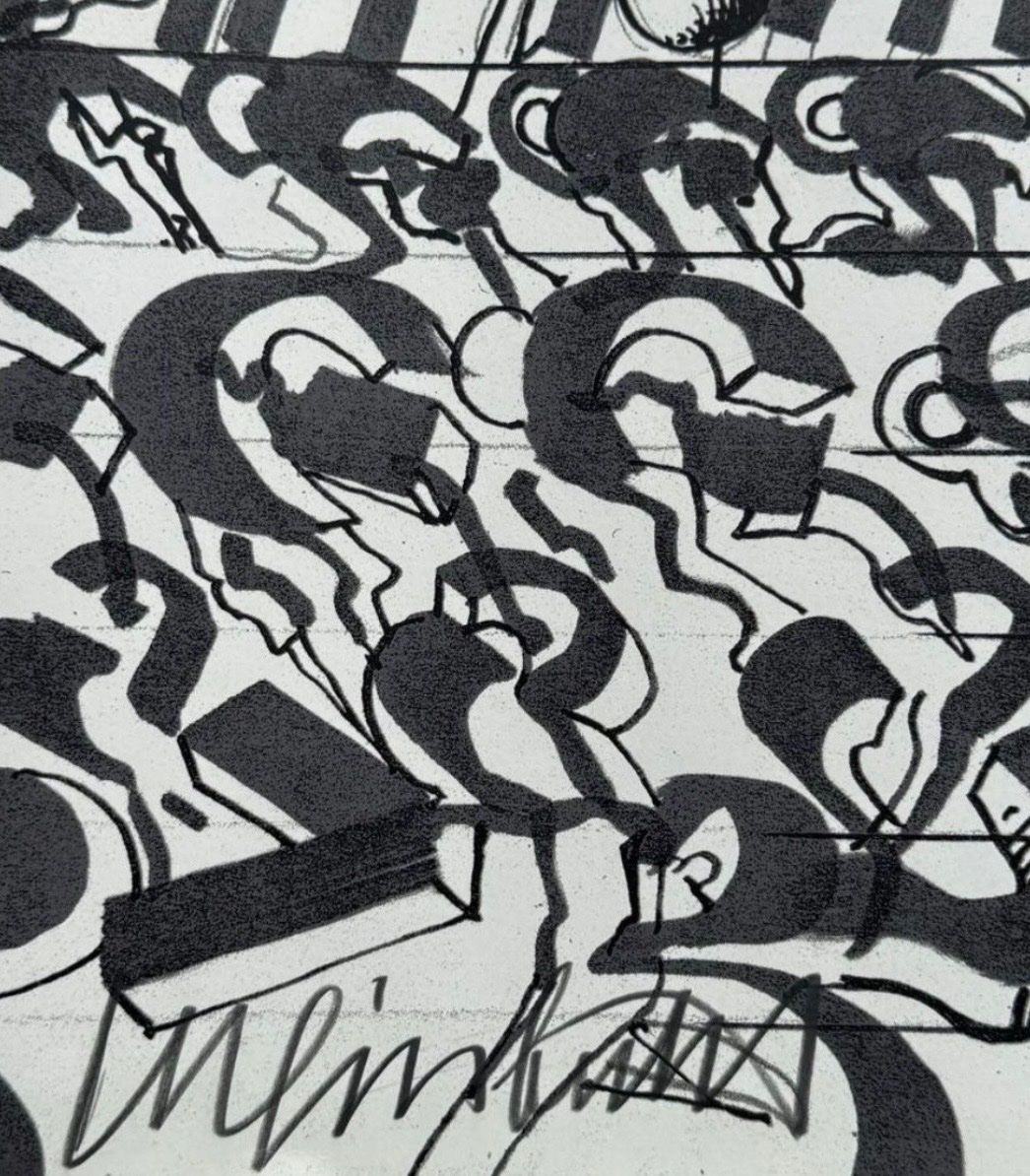 Arts picturaux & lithographies: Bernhard Luginbühl, handsigniert, nummeriert – D'occasion à Rain par Pic-Ass 2