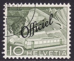 Verwaltungsmarke SBK-Nr. 66 (Technik und Landschaft 1950)