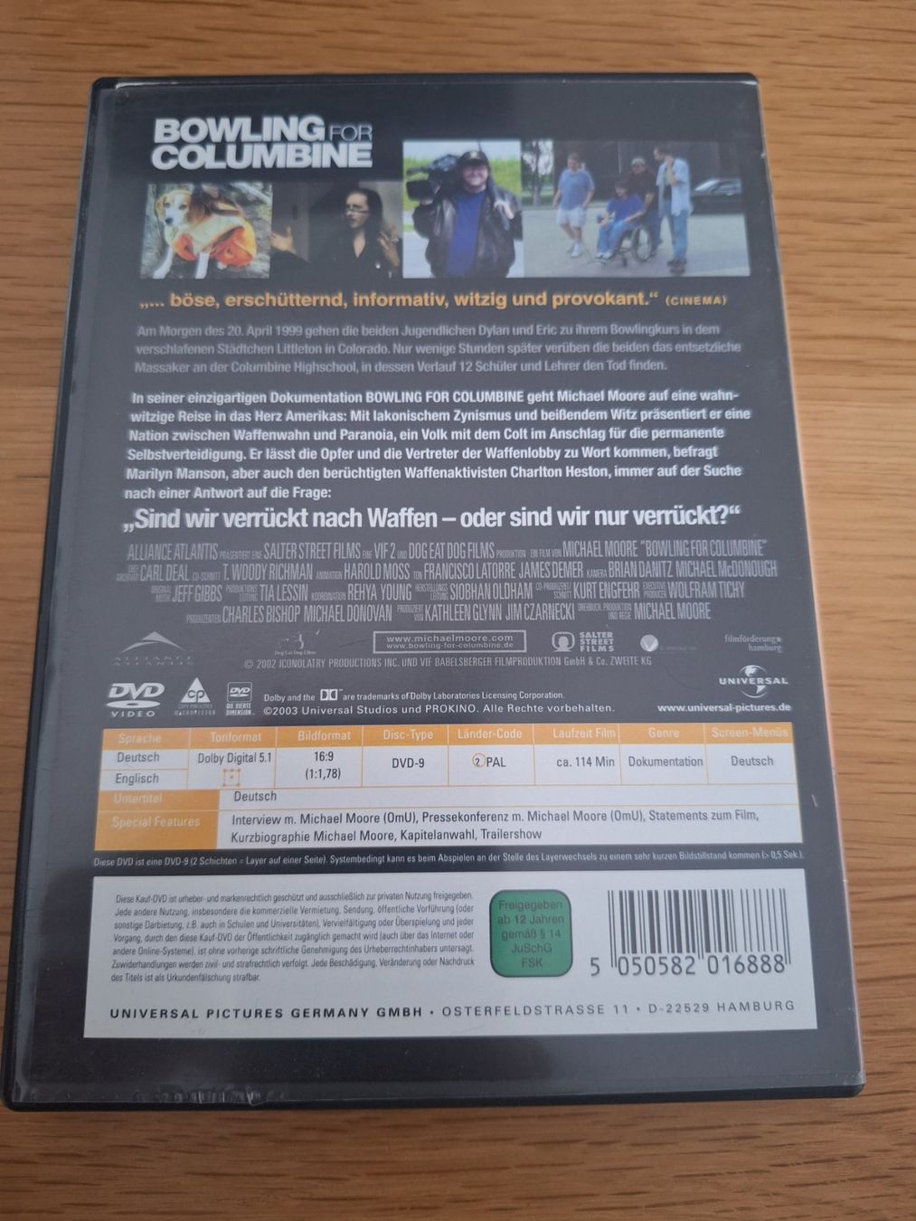 Tous les DVDs: Dvd Bowling for Columbine – D'occasion à Wanzwil par chlinih93 1