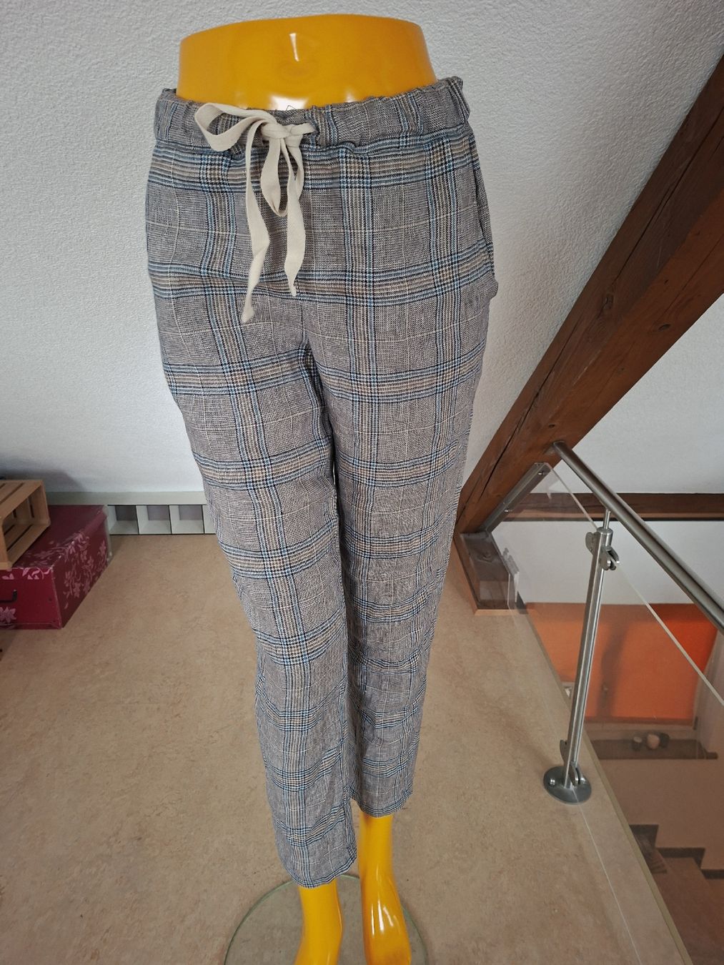 Hosen: SEMI COUTURE Hose, Gr. 40, kariert – Gebraucht aus Klingnau von vollmond36