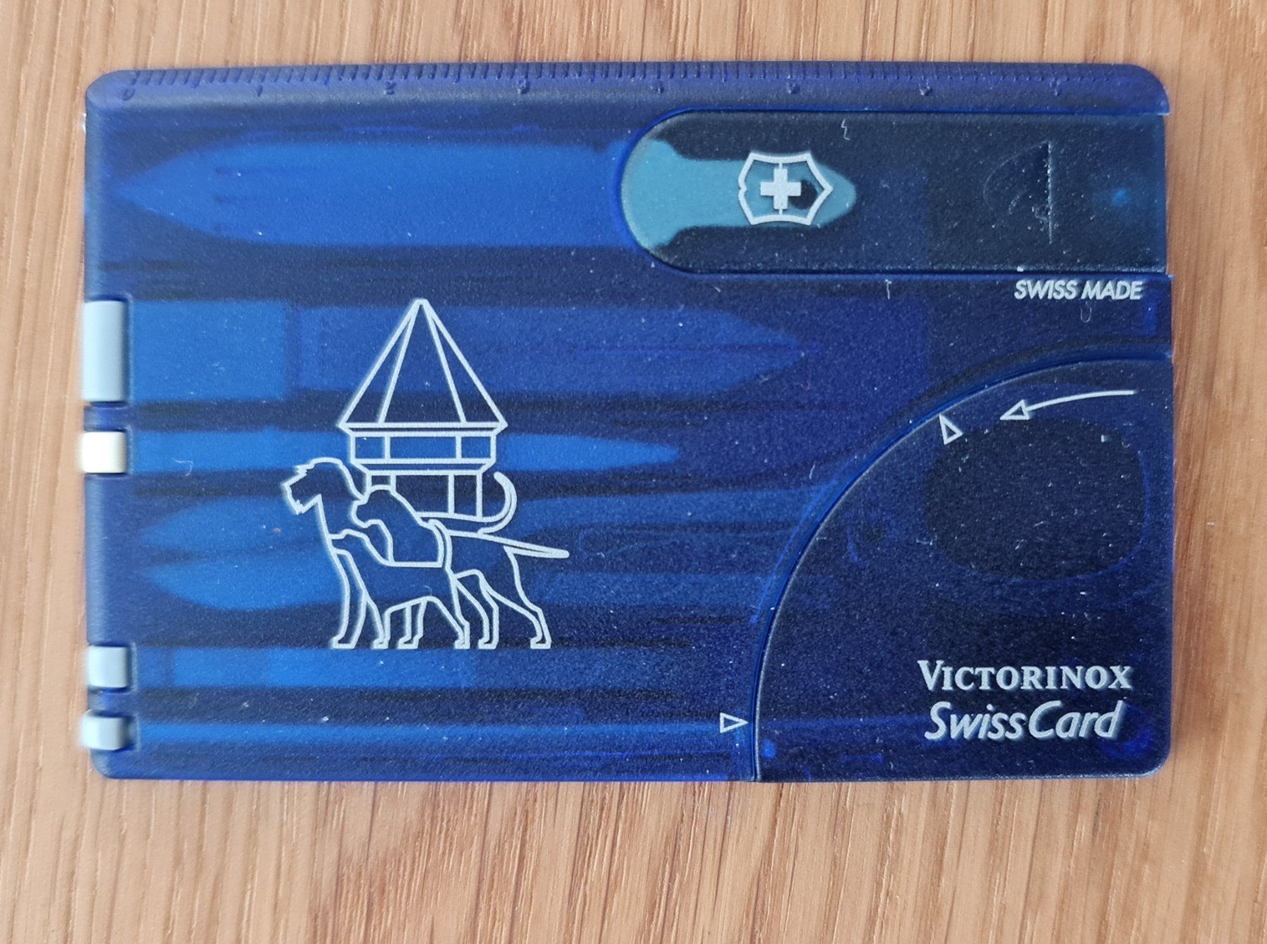 Victorinox Taschenmesser: Victorinox Swiss Card blau – Neu (gemäss Beschreibung) aus Sempach Station von Semion 2