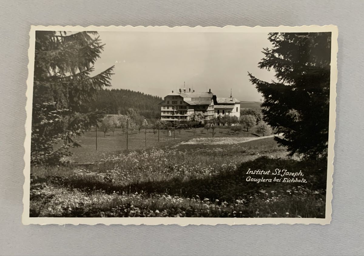 Cartoline postali: Ansichtskarten Schweiz - Giffers/Gouglera FR – Usato da Düdingen venduto da polytropon_5 1