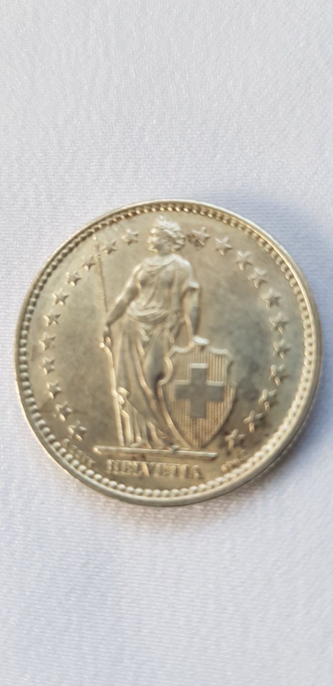 Tutti le monete: 2 Franken 1909 Schweiz – Usato da Dällikon venduto da Toyfan 1
