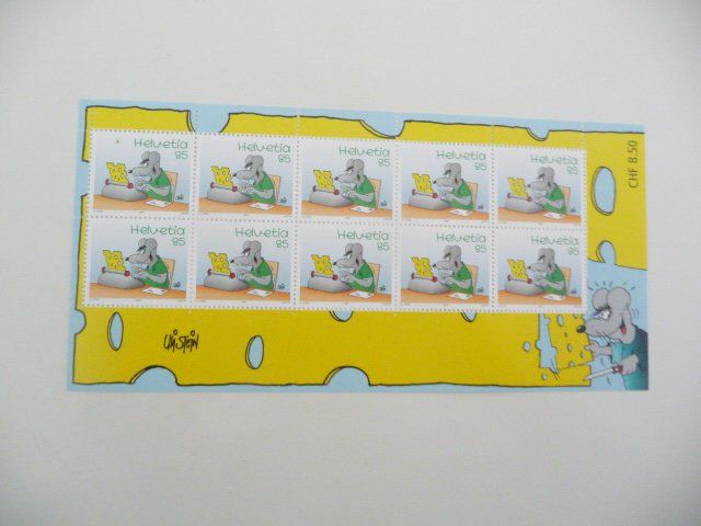 Tiro con l'arco: 2005  "Comics - Uli Stein" / Bogen / postfrisch ** – Nuovo e nell'imballaggio originale da Kloten venduto da zimboida 2