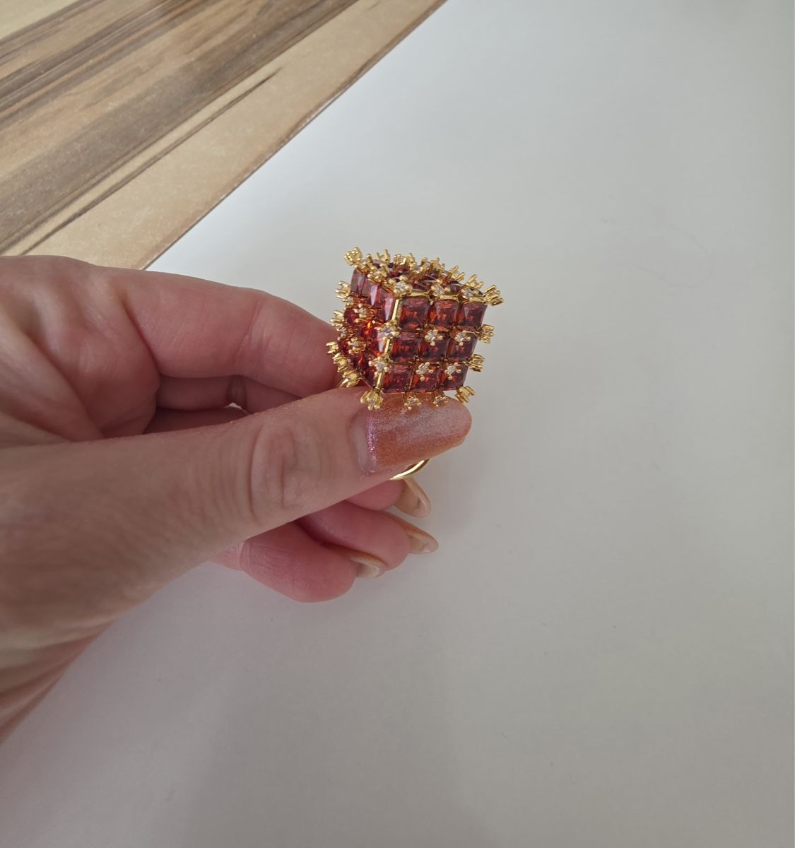 Swarovski Anelli: Swarovski Curiosa Cocktail Ring – Usato da Schaffhausen venduto da Dr.Oimel 3