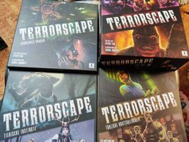 TERRORSCHAPE Brettspiel Set 4 Erweiterungen guter Zustand