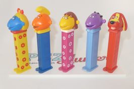 5er Set PEZ Spender Figuren 90er Jahre