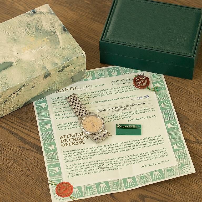 Orologi: Rolex Datejust, ref. 16234, vendue en 1996 – Usato da Lausanne venduto da inf_dft9 4