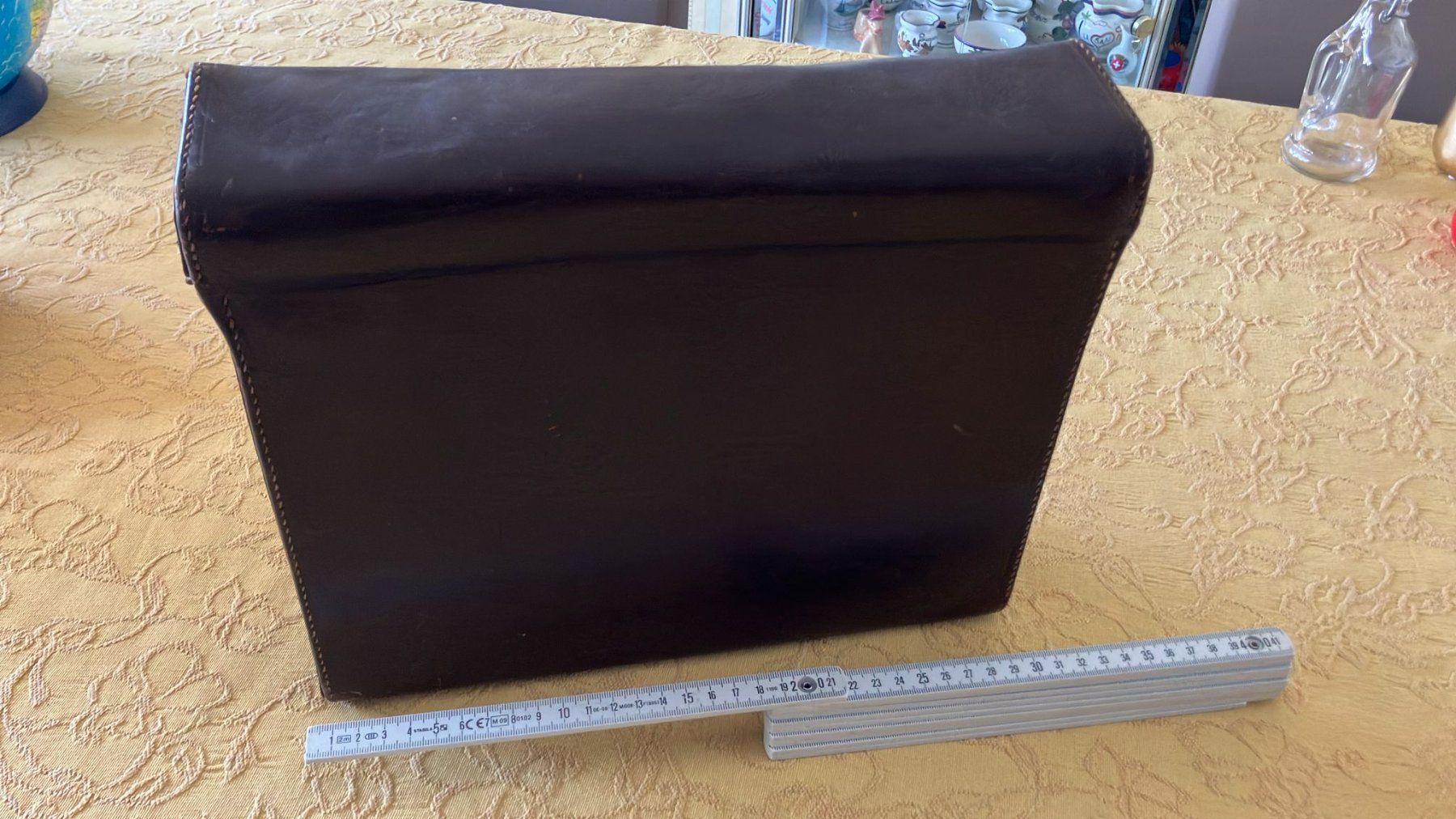 Borse: Borsa di pelle con doppio scomparto – Usato da Melano venduto da H-Sara 1
