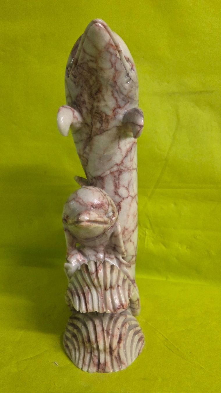 Sculture & Statue: Delfine 30cm aus Marmor – Nuovo (secondo la descrizione) da Roggliswil venduto da Mabelco 1