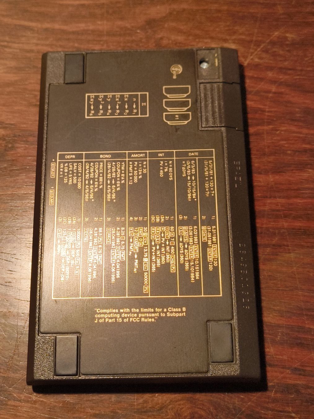 Hewlett Packard Taschenrechner: HP 12C Financial Programmable Calculator RPN Taschenrechner – Gebraucht aus stettlen von VintageBern_ch 5