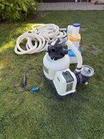 Poolpumpe Sandfilteranlage mit Zubehör guter Zustand