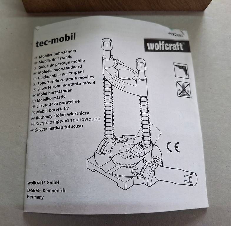 Tutti gli attrezzi: Wolfcraft mobiler Bohrständer tec-mobil – Usato da Rüti ZH venduto da Liliane_market 1