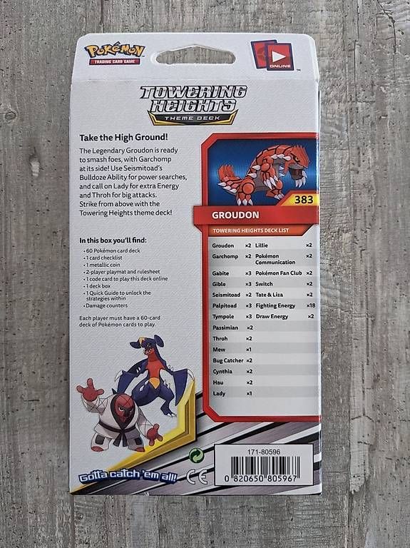 Pokémon Carte collezionabili: DOPPELPACK! Pokémon Cosmic Eclipse Theme Deck – Usato da Sempach venduto da Tornadoblaster 2