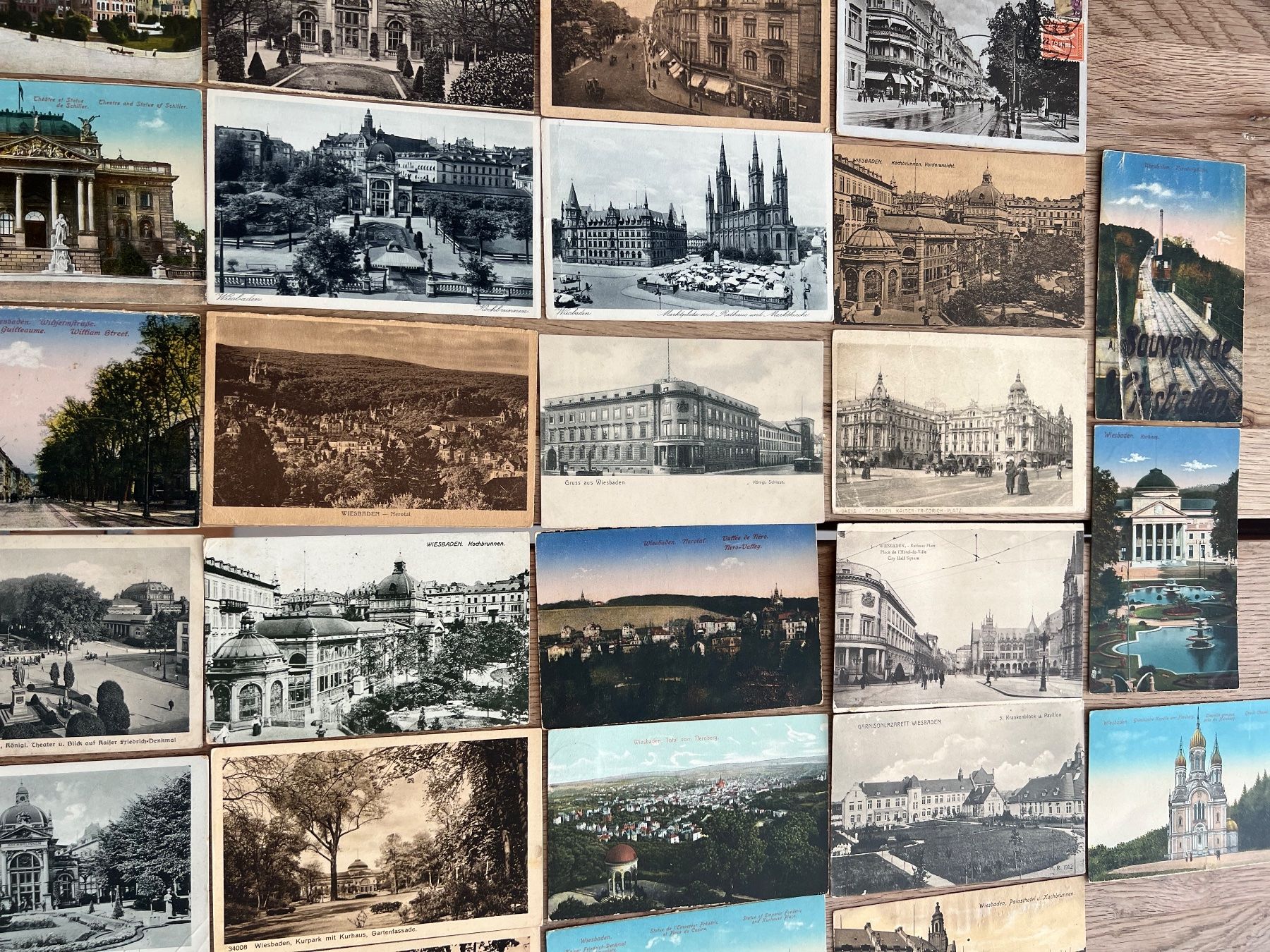Cartoline postali: Sammlung Ansichtskarten Deutsches Reich- Wiesbaden – Usato da Hermetschwil-Staffeln venduto da militaria-schweiz 5