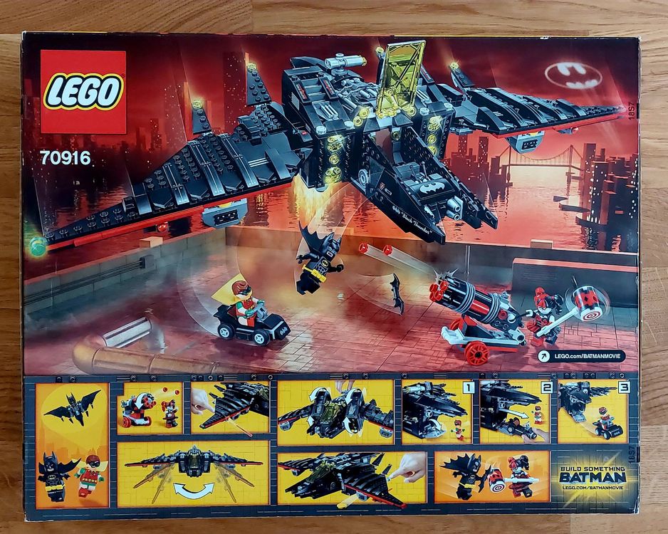 Lego Batwing 70916 Batman Movie sh398 rare . New Neu