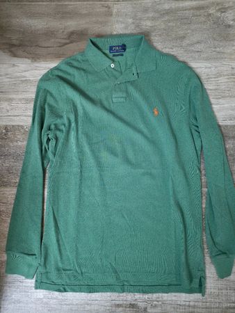 Polo Ralph Lauren Langarm-Poloshirt M grün