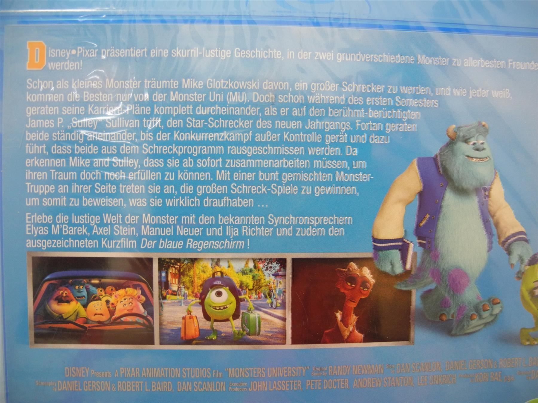 Tutti i DVDs: Disney DVD Die Monster UNI , Nr. 649 – Nuovo e nell'imballaggio originale da Kottwil venduto da Crazyrolf 2