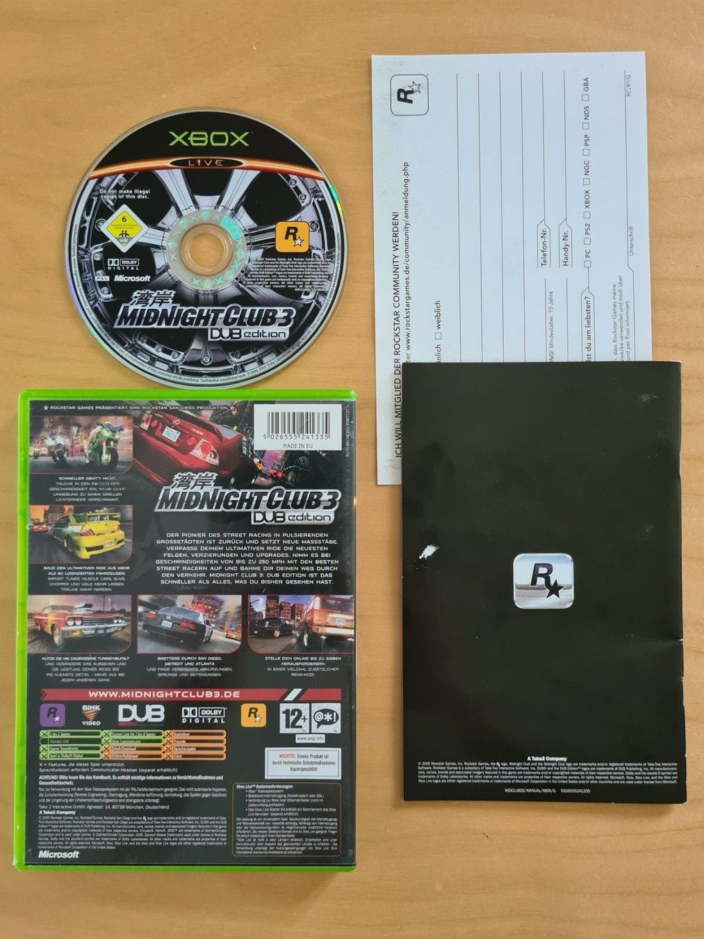Spiele: Midnight Club 3 Dub Edition (Xbox) – Gebraucht aus Oberwil BL von  1
