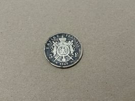 5 Francs Frankreich 1869 Silber