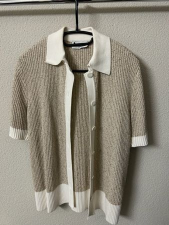 Edle Strickjacke kurzarm von Attitude, Grösse 40