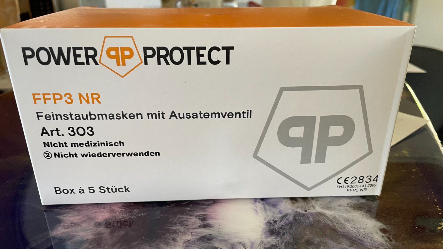 Protezione per viso e udito: Power Protect Masken – Nuovo e nell'imballaggio originale da Winznau venduto da Puha2001