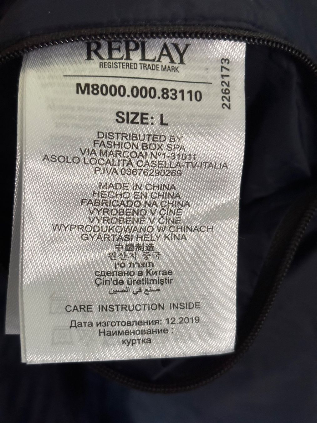 Replay Giacche: Replay Jacke Blau Gr. L – Nuovo (secondo la descrizione) da Zürich venduto da Peter_Schmitt 1