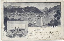 2-Bild-Litho EINSIEDELN