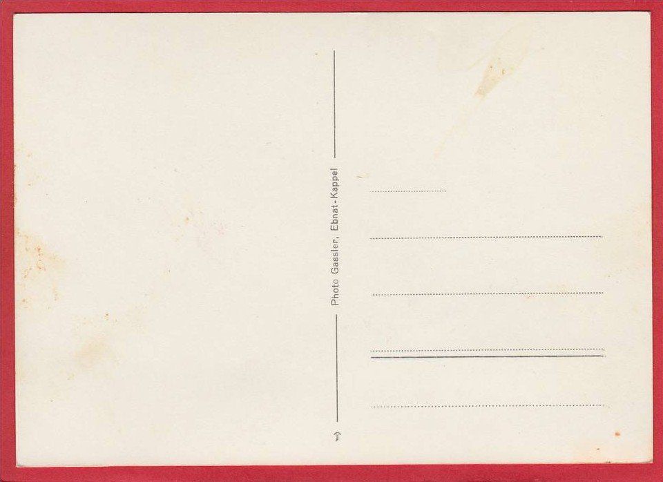 Cartoline postali: STEIN BRANDKATASTROPHE 1947, GROSSFORMAT – Usato da Grüningen venduto da Kartenlaube 1