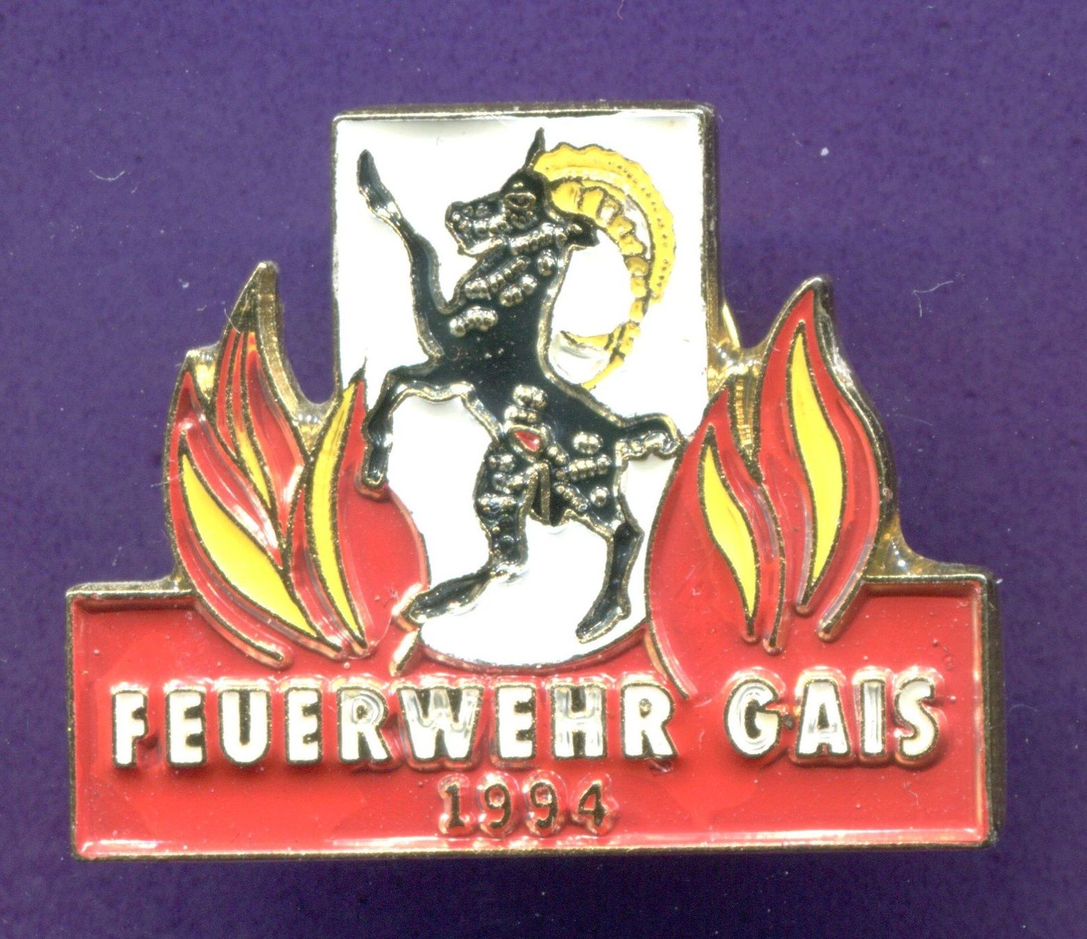 Placchette & Badge: Feuerwehr  GAIS  1994 – Usato da Winterthur venduto da Sammleroase
