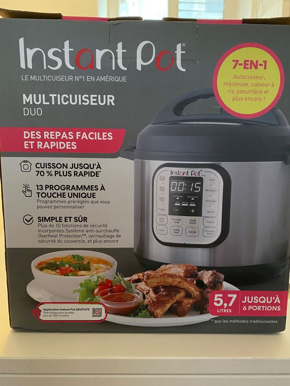 Casseroles: Multicuiseur Instant Pot – D'occasion à Genève par del_9qrd