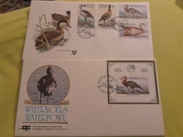 2 enveloppes philatéliques Venda 1987 Afrique du Sud!