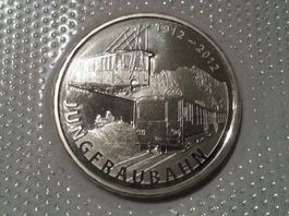 20 Fr Silbermünze Jungfraubahn 2012 /neu