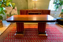 Art Deco Auszugstisch 170/245 x 95 cm / Christian Krass Lyon