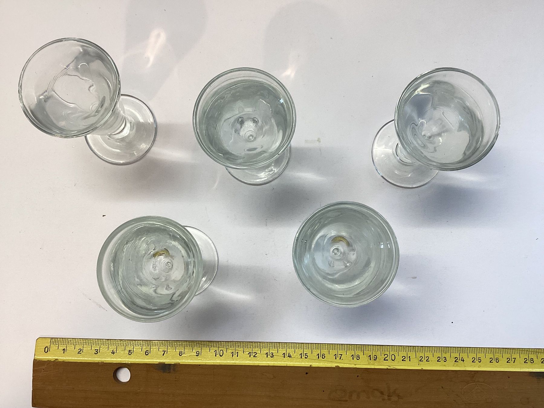 Bicchieri: 5 Antike Schnapsgläser – Usato da Eglisau venduto da mar_5rn2 7