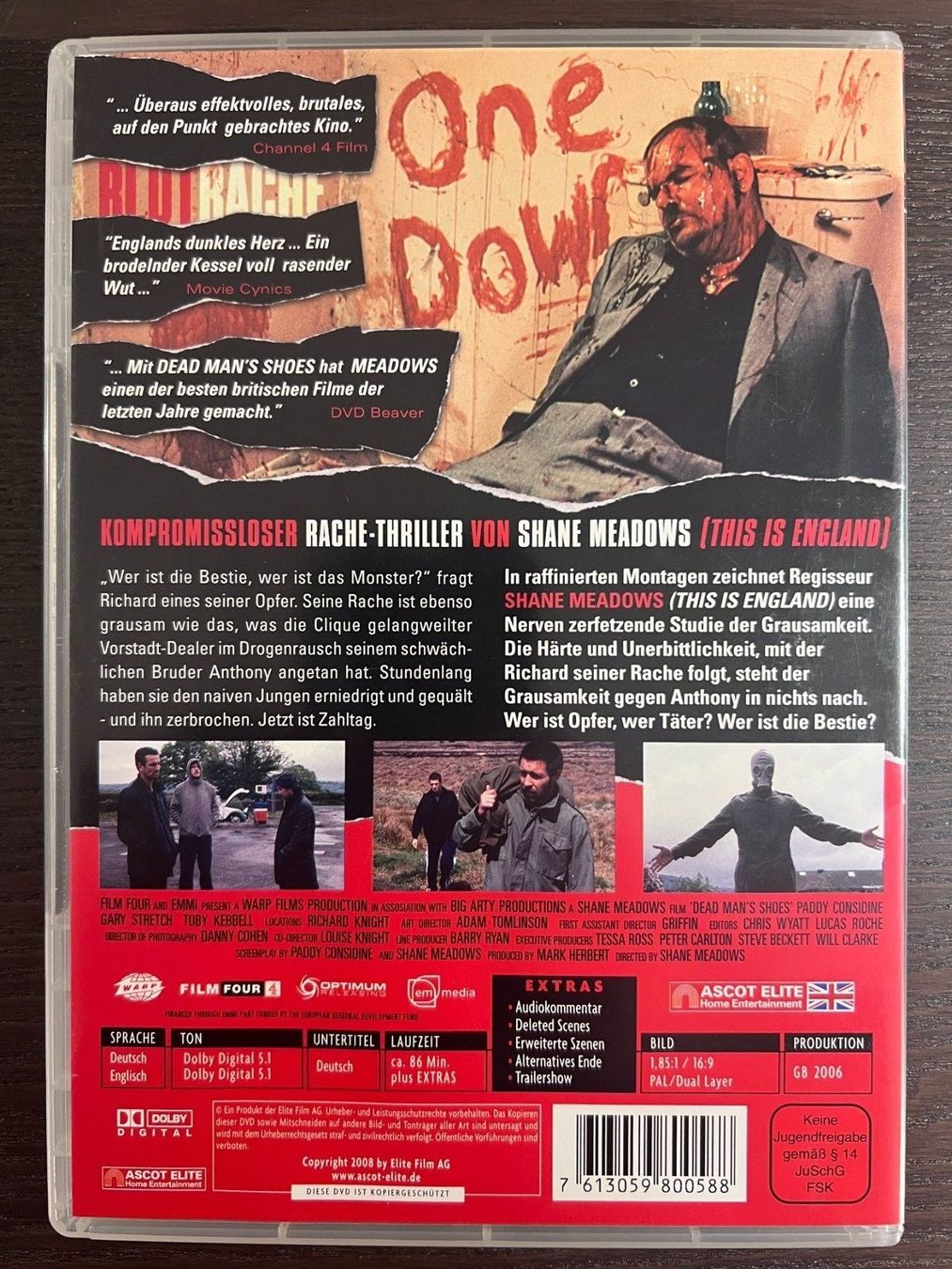 Tutti i DVDs: Blutrache - Dead Man's Shoes – Usato da Zürich venduto da FilmFreunde 1