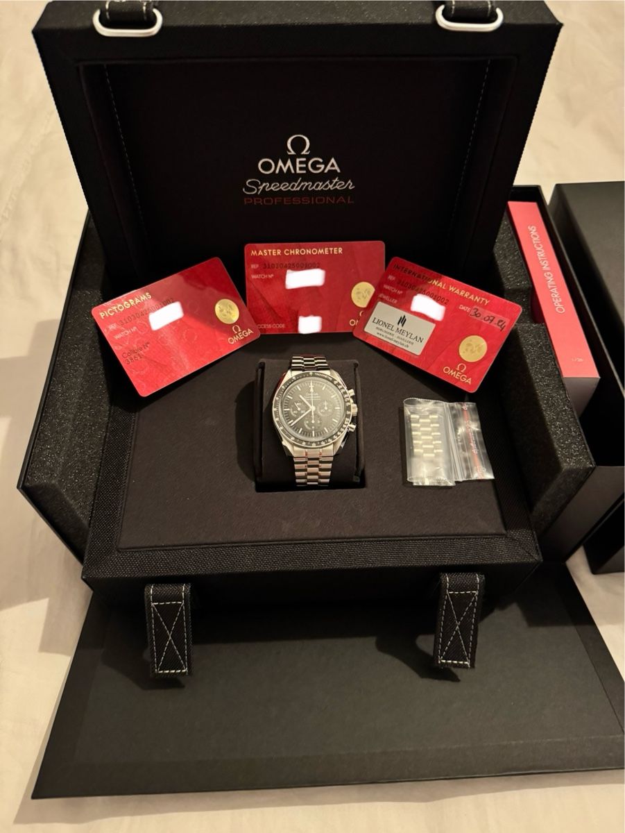 Omega Uhren: Omega Speedmaster Moonwatch, état neuf, 🇨🇭2024, garantie – Neu (gemäss Beschreibung) aus St-Gingolph von emergency_one 3