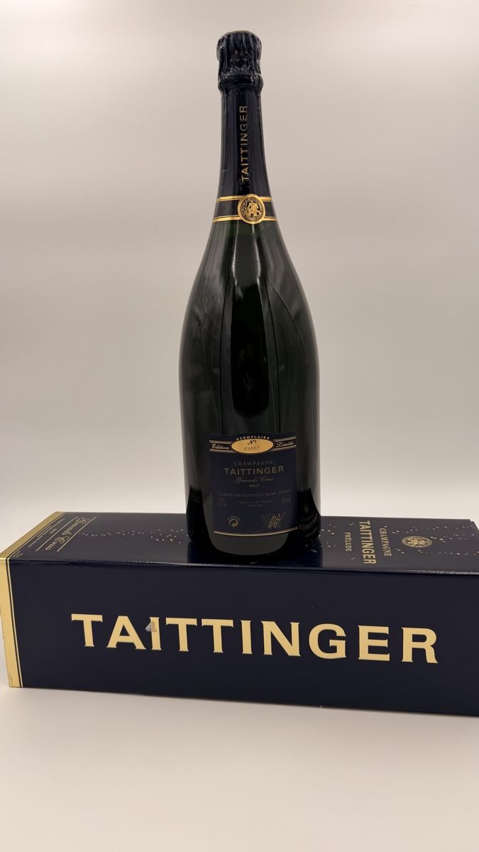 Taittinger Spirituosen: Champagne Taittinger Prelude 2000 Grans Crus mit Box – Neu (gemäss Beschreibung) aus Rotkreuz von perlengott 2