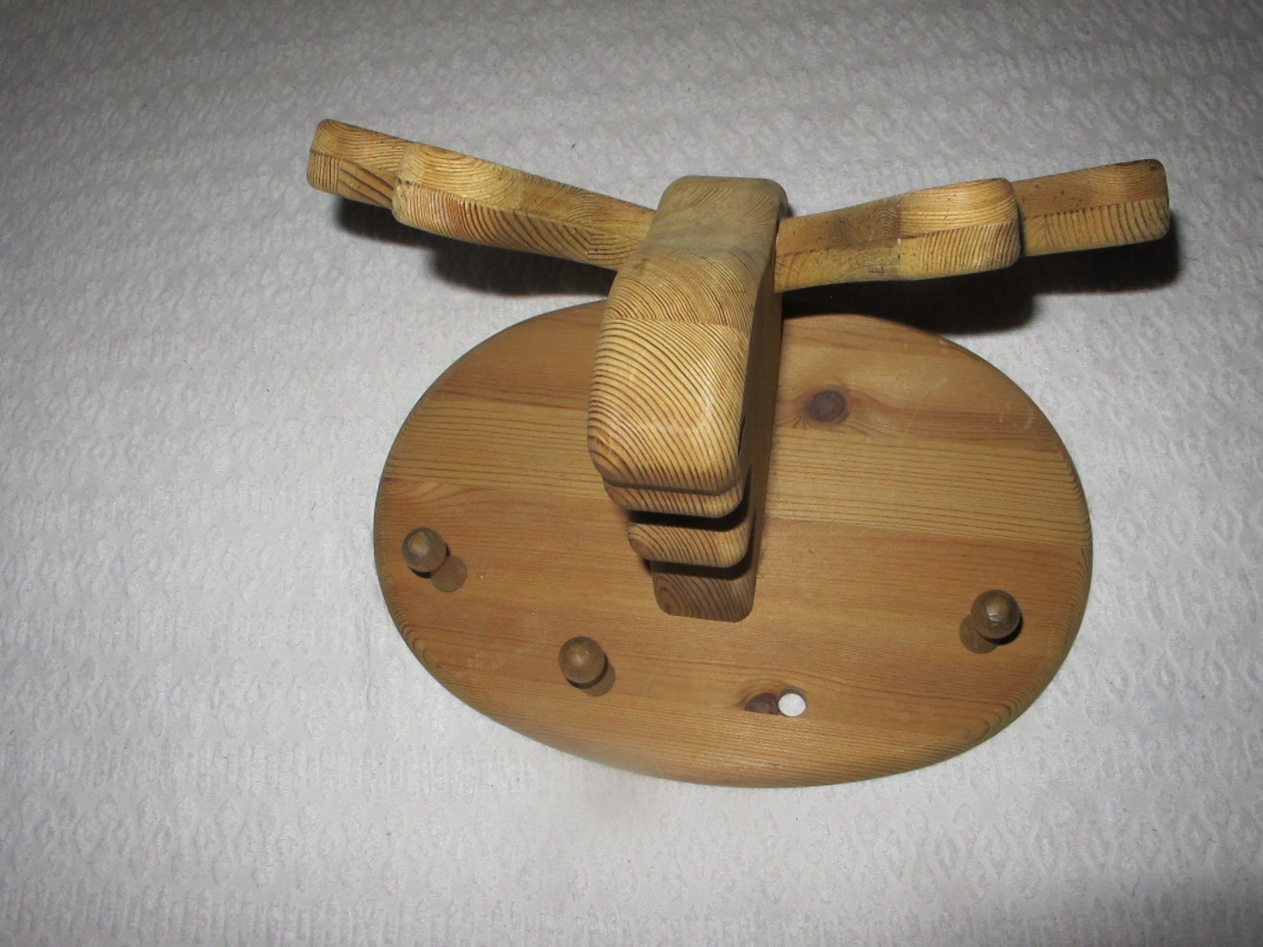Guardaroba: Garderobe geschnitzt Hirsch Kopf Deko – Usato da Löhningen venduto da Chimae67 6