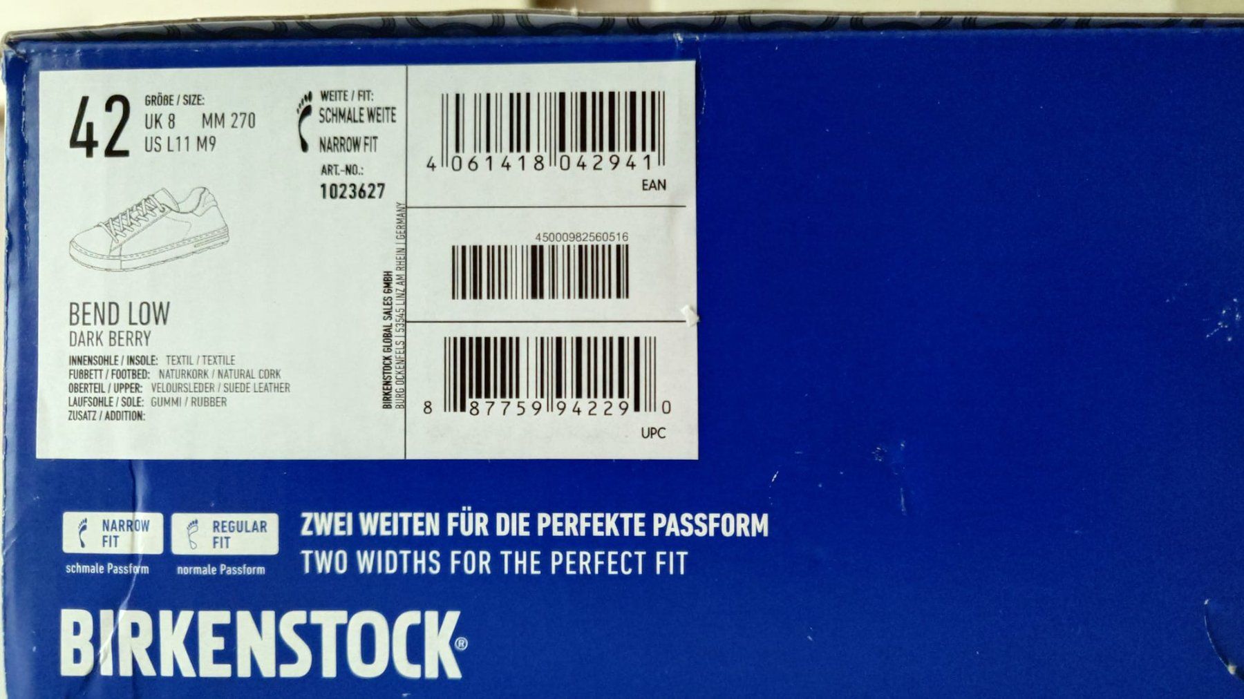 Birkenstock Scarpe da donna: Birkenstock Bend Low, Grösse 42 – Nuovo e nell'imballaggio originale da Riehen venduto da katep75 5
