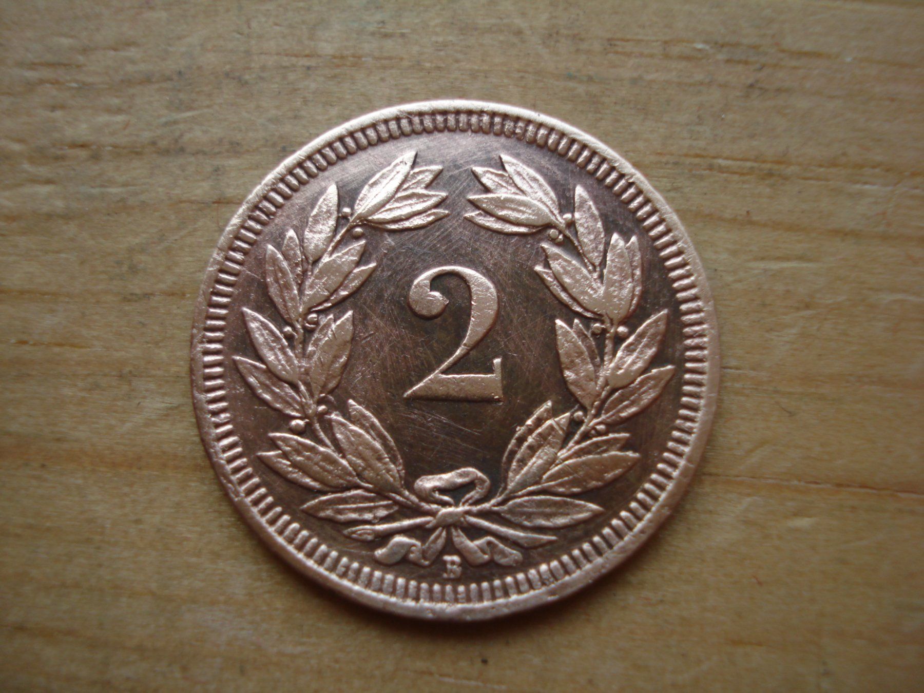 Tutti le monete: (N1) 2 Rappen  1906  VZ – Usato da Erlach venduto da Net-Coins 1